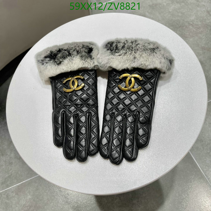 Gloves-Chanel, Code: ZV8821,$: 59USD