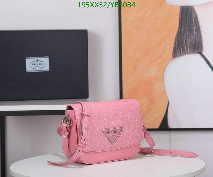 Prada Bag-(Mirror)-Diagonal-,Code: YB5084,$: 195USD