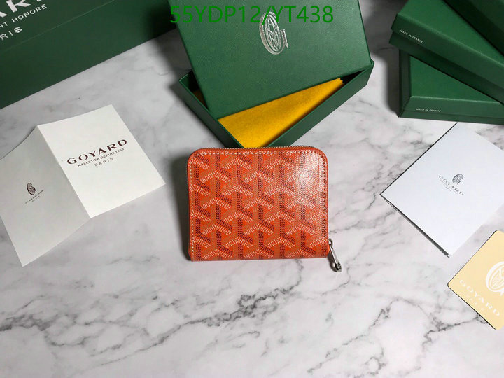 Goyard Bag-(Mirror)-Wallet-,Code: YT438,$: 55USD