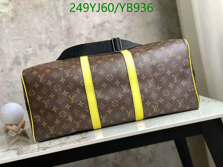 LV Bags-(Mirror)-Keepall BandouliRe 45-50-,Code: YB936,$: 249USD