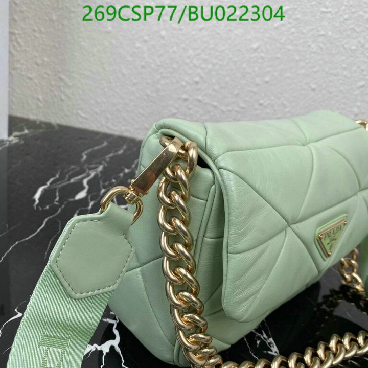 Prada Bag-(Mirror)-Diagonal-,Code: BU022304,$: 269USD