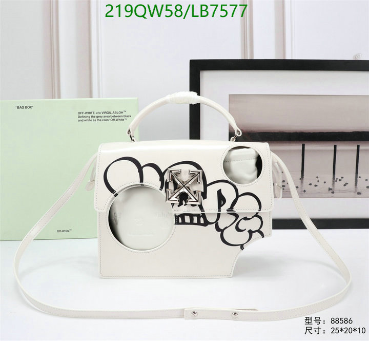 Off-White Bag-(Mirror)-Diagonal-,Code: LB7577,$: 219USD