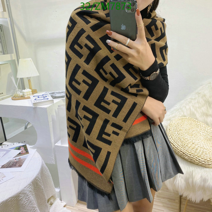 Scarf-Fendi, Code: ZM7873,$: 32USD