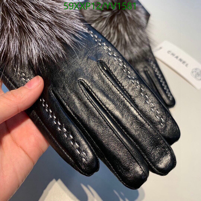 Gloves-Chanel, Code: YV1581,$: 59USD