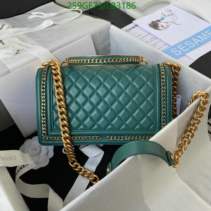 Chanel Bags -(Mirror)-Le Boy,Code: LB3186,$: 259USD