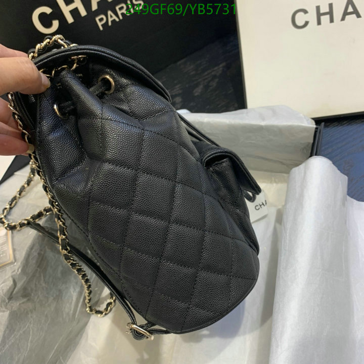 Chanel Bags -(Mirror)-Backpack-,Code: YB5731,$: 249USD