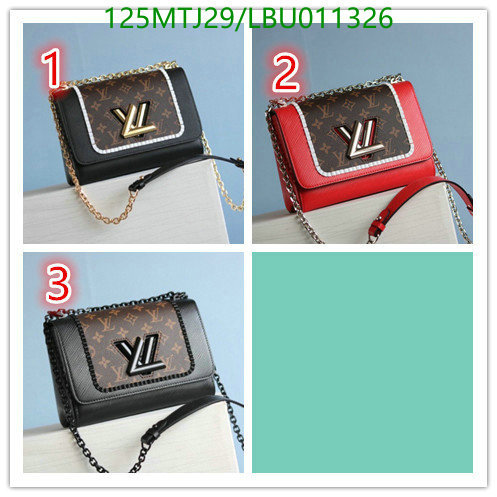 LV Bags-(4A)-Pochette MTis Bag-Twist-,Code: LBU011326,$: 125USD