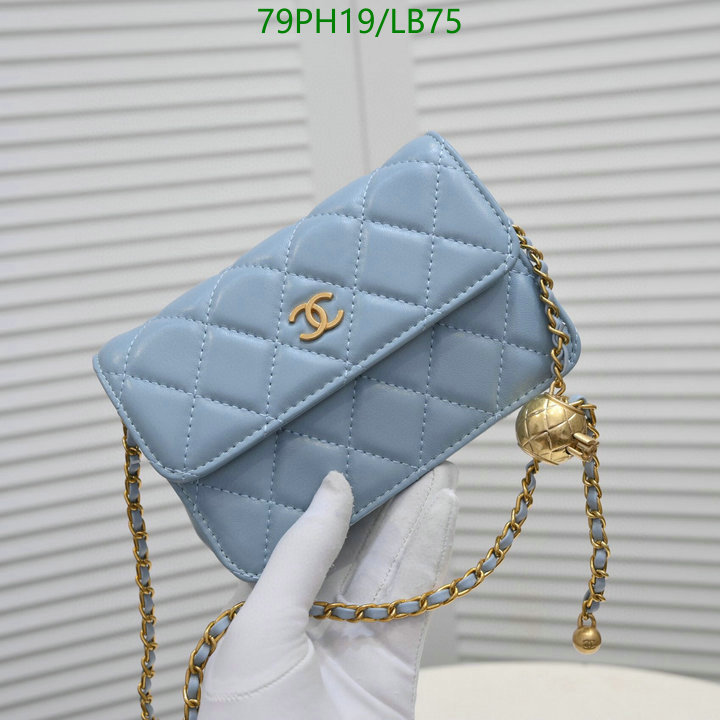 Chanel Bags ( 4A )-Diagonal-,Code: LB75,$: 79USD