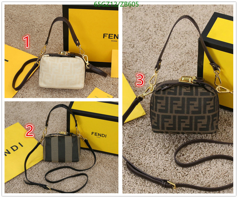 Fendi Bag-(4A)-Diagonal-,Code: ZB605,$: 65USD