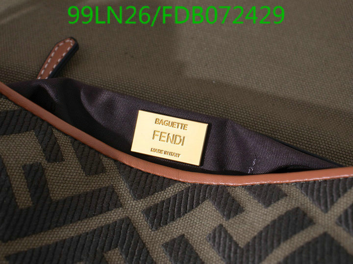 Fendi Bag-(4A)-Baguette-,Code: FDB072429,$: 99USD