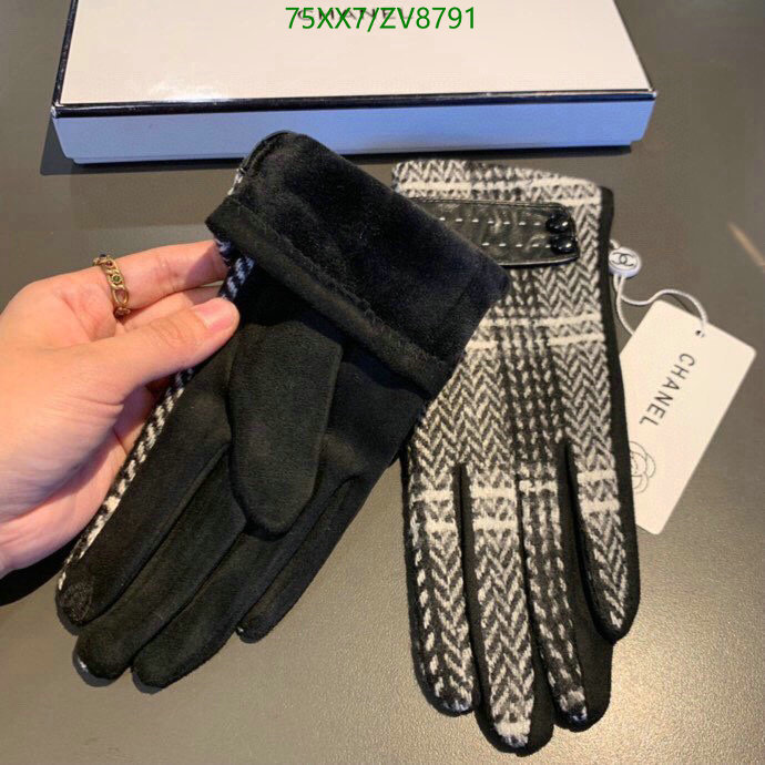 Gloves-Chanel, Code: ZV8791,$: 75USD