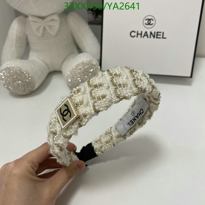 Headband-Chanel, Code: YA2641,$: 32USD