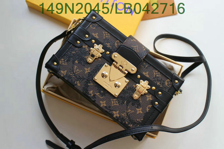 LV Bags-(Mirror)-Petite Malle-,Code:LB042716,$: 149USD