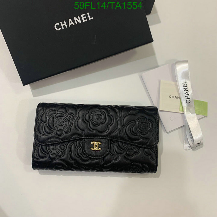 Chanel Bags ( 4A )-Wallet-,Code: TA1554,$: 59USD