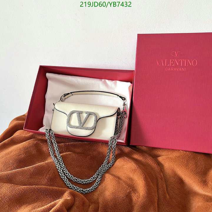 Valentino Bag-(Mirror)-LOC,Code: YB7432,$: 219USD