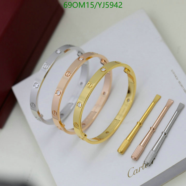 Jewelry-Cartier, Code: YJ5942,$: 69USD