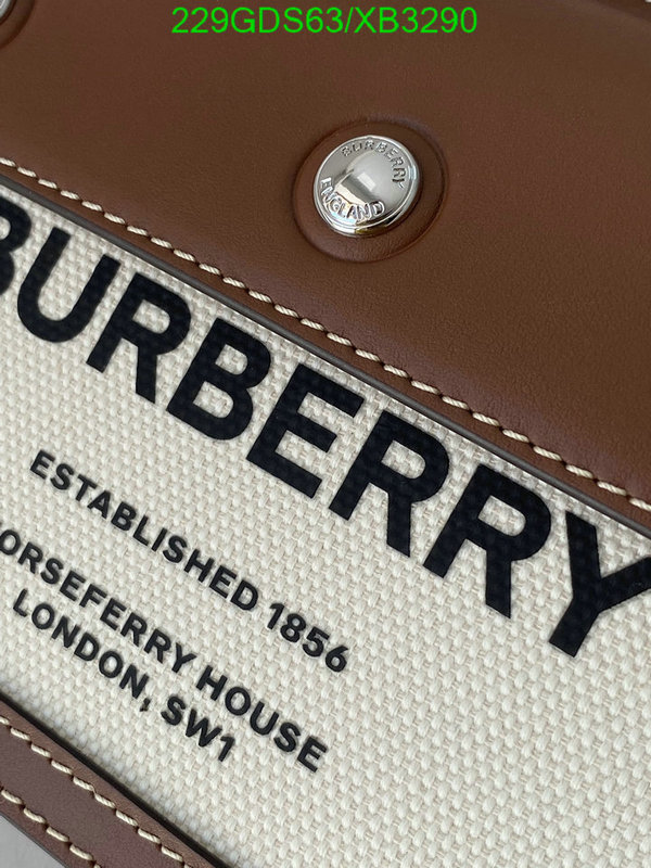 Burberry Bag-(Mirror)-Diagonal-,Code: XB3290,$: 229USD