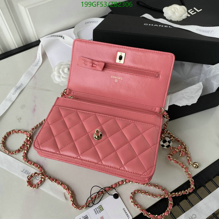 Chanel Bags -(Mirror)-Diagonal-,Code: ZB2306,$: 199USD