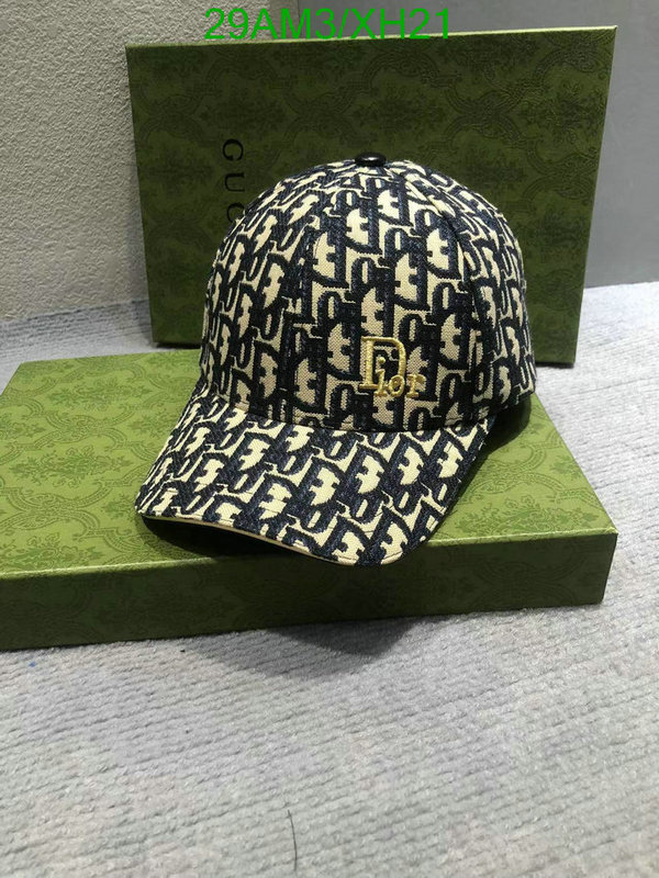 Cap -(Hat)-Dior, Code: XH21,$: 29USD