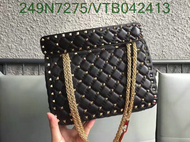 Valentino Bag-(Mirror)-Rockstud Spike,Code: VTB042413,$:249USD