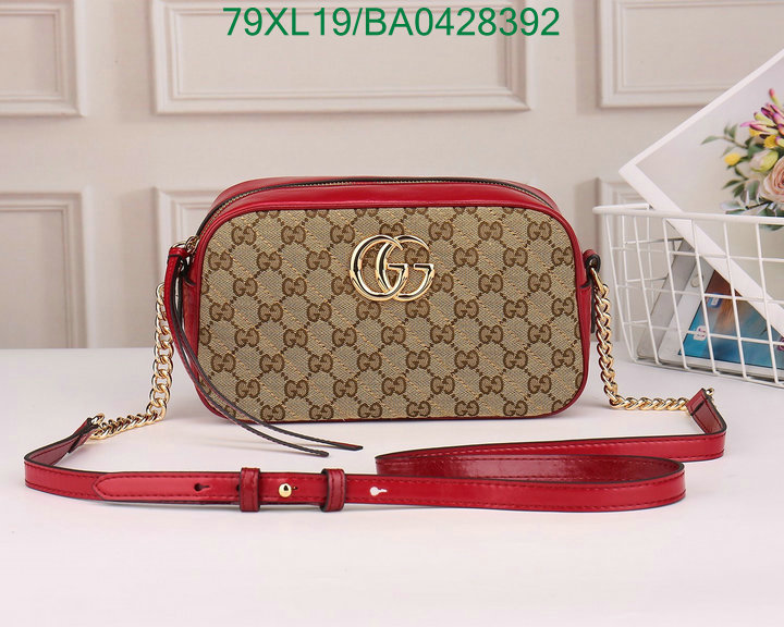 Gucci Bag-(4A)-Marmont,Code:BA0428392,$: 79USD