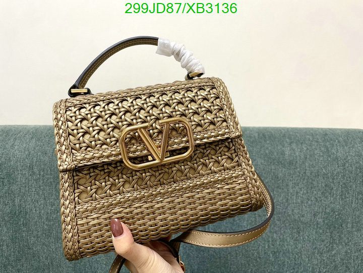 Valentino Bag-(Mirror)-Handbag-,Code: XB3136,$: 299USD