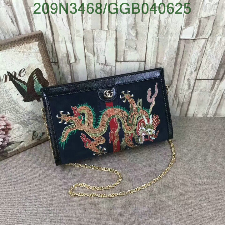 Gucci Bag-(Mirror)-Diagonal-,Code:GGB040625,