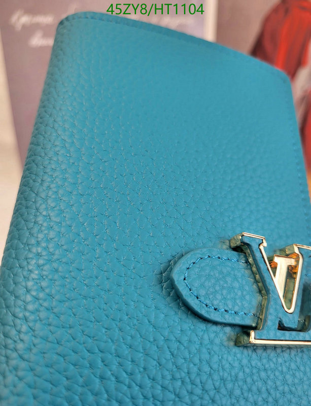 LV Bags-(4A)-Wallet-,Code: HT1104,$: 45USD