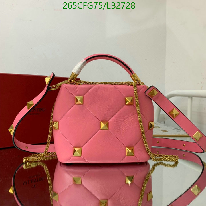 Valentino Bag-(Mirror)-Roman Stud,Code: LB2728,$: 265USD