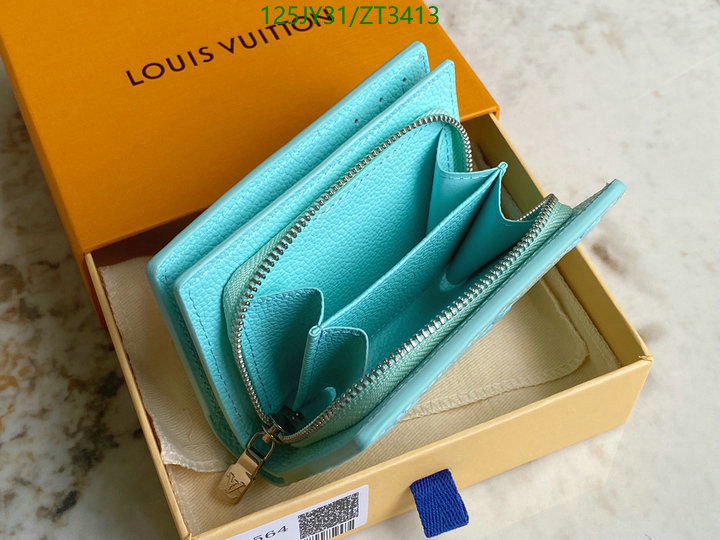 LV Bags-(Mirror)-Wallet-,Code: ZT3413,$: 125USD