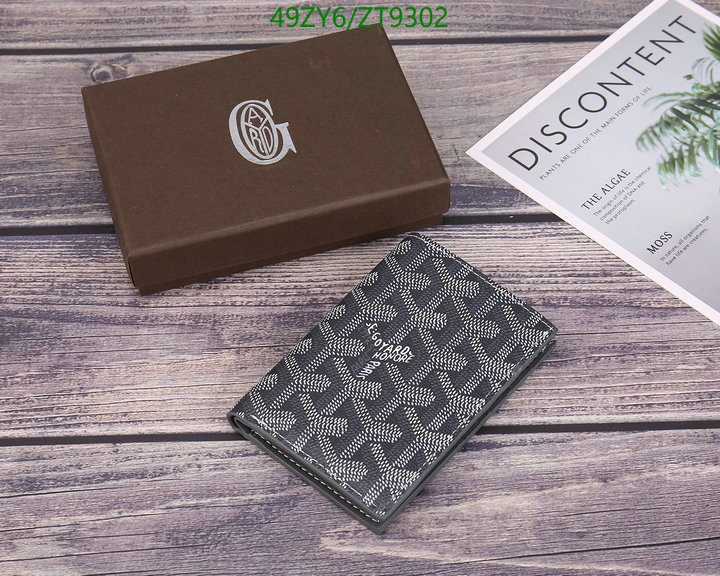 Goyard Bag-(4A)-Wallet-,Code: ZT9302,$: 49USD