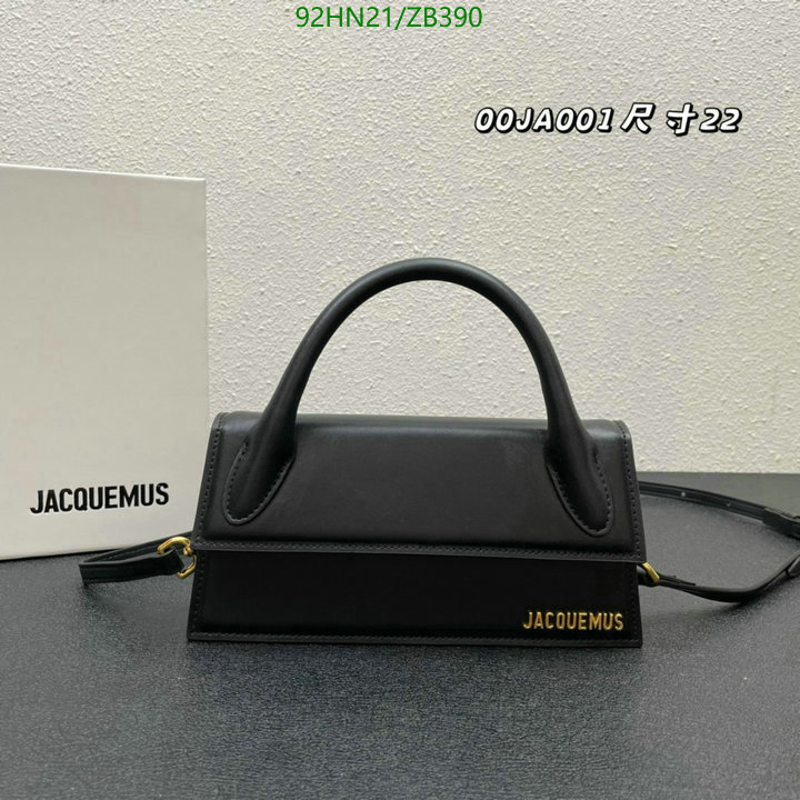 Jacquemus Bag-(4A)-Handbag-,Code: ZB390,$: 92USD