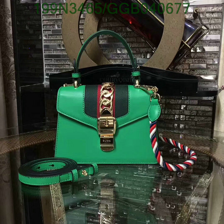 Gucci Bag-(Mirror)-Diagonal-,Code:GGB040677,$: 199USD