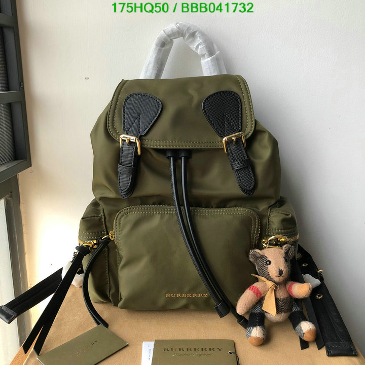 Burberry Bag-(Mirror)-Backpack-,Code: BBB041732,$: 175USD