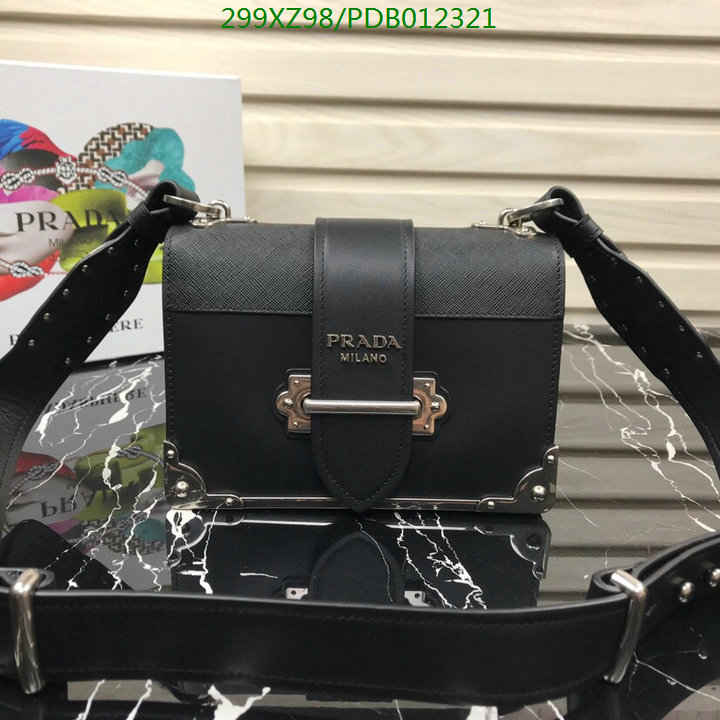 Prada Bag-(Mirror)-Diagonal-,Code: PDB012321,$:299USD