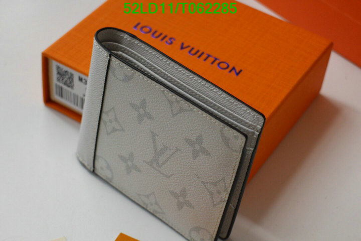 LV Bags-(Mirror)-Wallet-,Code: T062285,$: 52USD