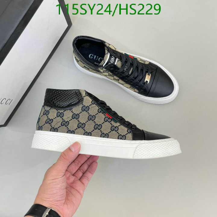 Men shoes-Gucci, Code: HS229,$: 115USD