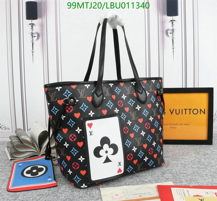 LV Bags-(4A)-Neverfull-,Code: LBU011340,$: 99USD