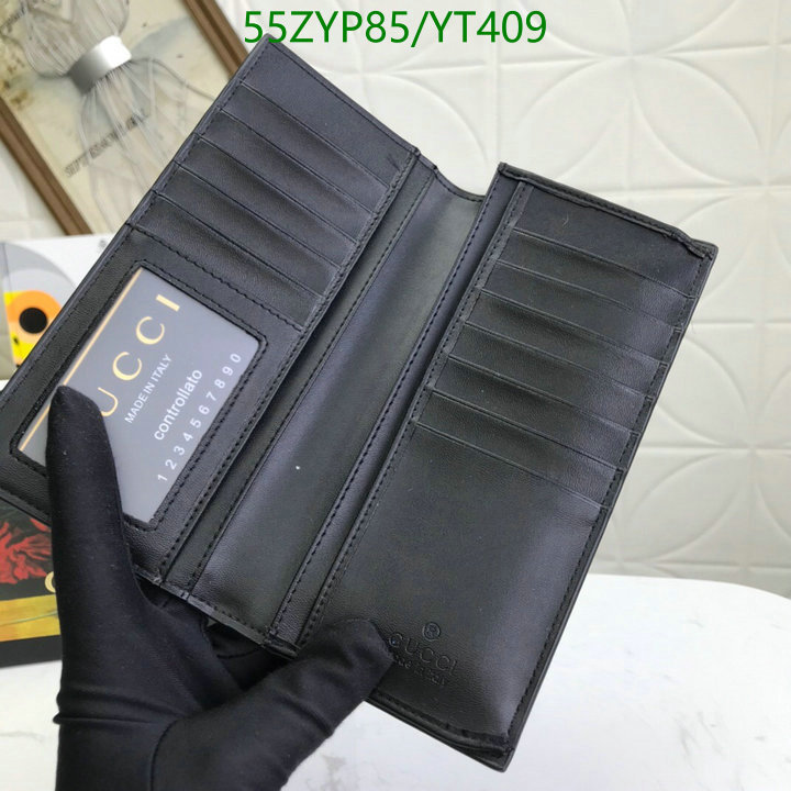 Gucci Bag-(4A)-Wallet-,Code: YT409,$: 55USD