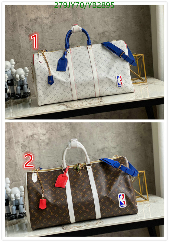 LV Bags-(Mirror)-Keepall BandouliRe 45-50-,Code: YB2895,$: 279USD