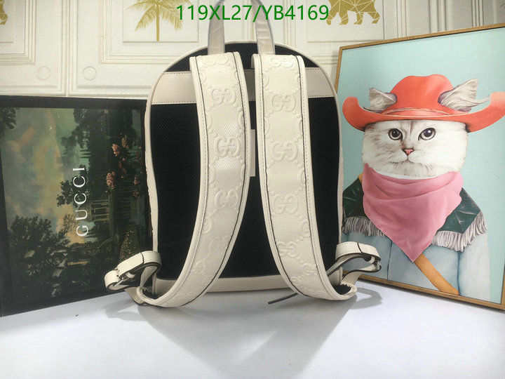 Gucci Bag-(4A)-Backpack-,Code: YB4169,$: 119USD