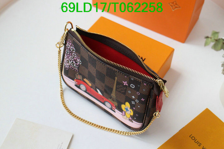 LV Bags-(Mirror)-Wallet-,Code: T062258,$: 69USD