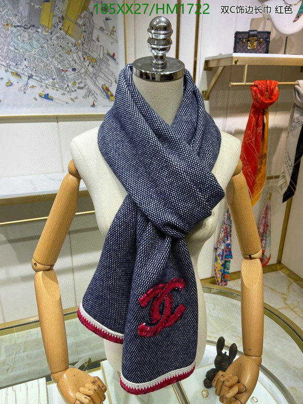 Scarf-Chanel, Code: HM1722,$: 105USD