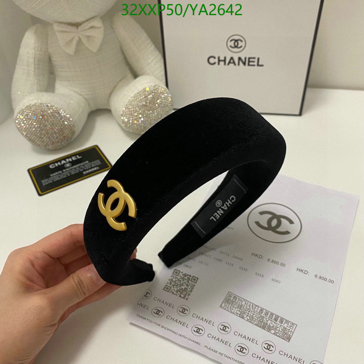 Headband-Chanel, Code: YA2642,$: 32USD