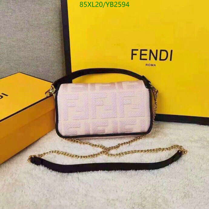 Fendi Bag-(4A)-Baguette-,Code: YB2594,$: 85USD