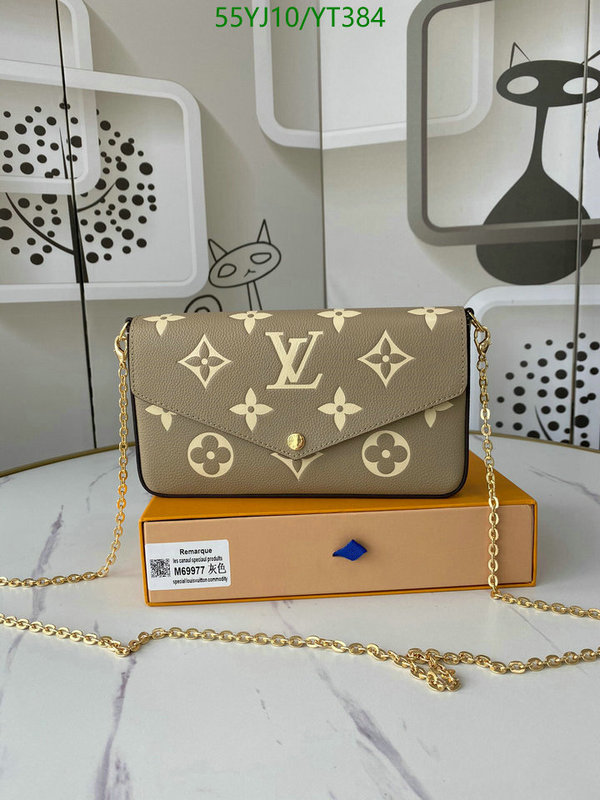 LV Bags-(4A)-Wallet-,Code: YT384,$: 55USD