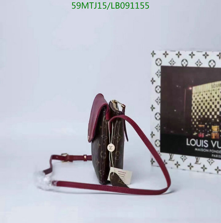 LV Bags-(4A)-Pochette MTis Bag-Twist-,Code: LB091155,$: 59USD