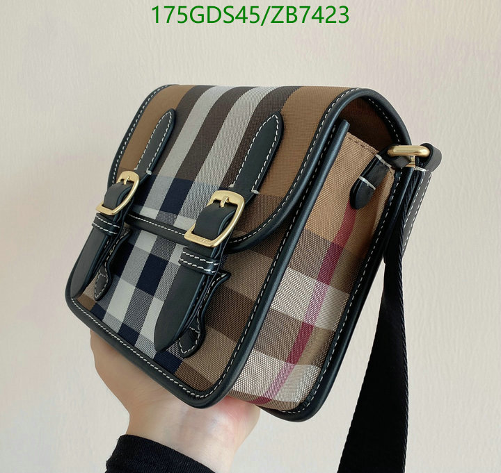Burberry Bag-(Mirror)-Diagonal-,Code: ZB7423,$: 175USD