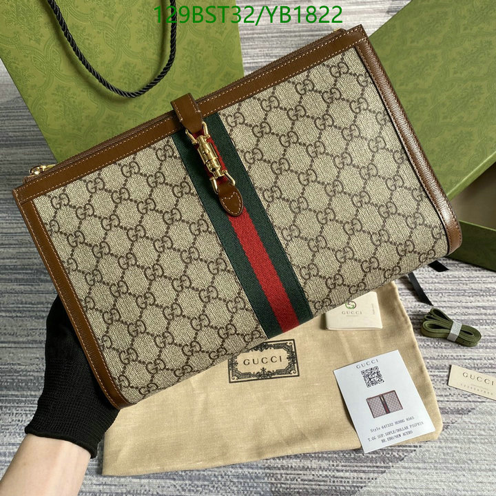 Gucci Bag-(Mirror)-Diagonal-,Code: YB1822,$: 129USD