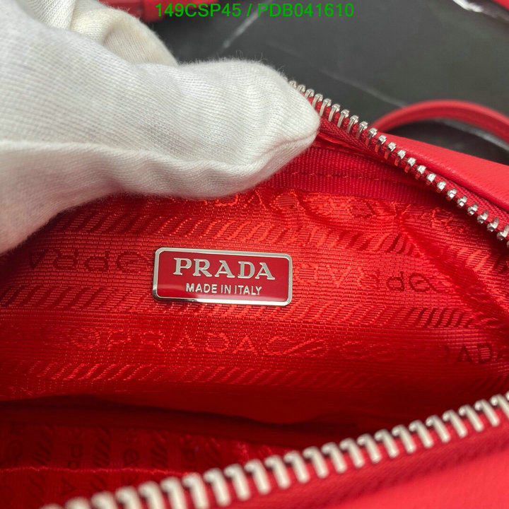 Prada Bag-(Mirror)-Diagonal-,Code: PDB041610,$: 149USD